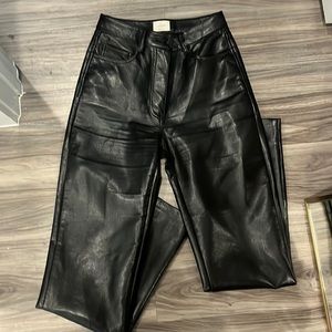 Wilfred leather pants- a necessity in your wardrobe